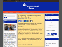 Tablet Screenshot of mejeriteknisktforum.org